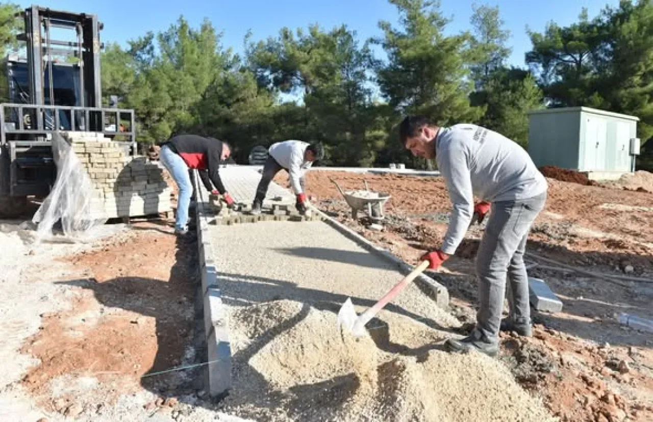 Kepez'de Aktoprak Mahallesi'ne Yeni 1100 m² Park Kepez'de Aktoprak Mahallesi'ne Yeni 1100 m² Park