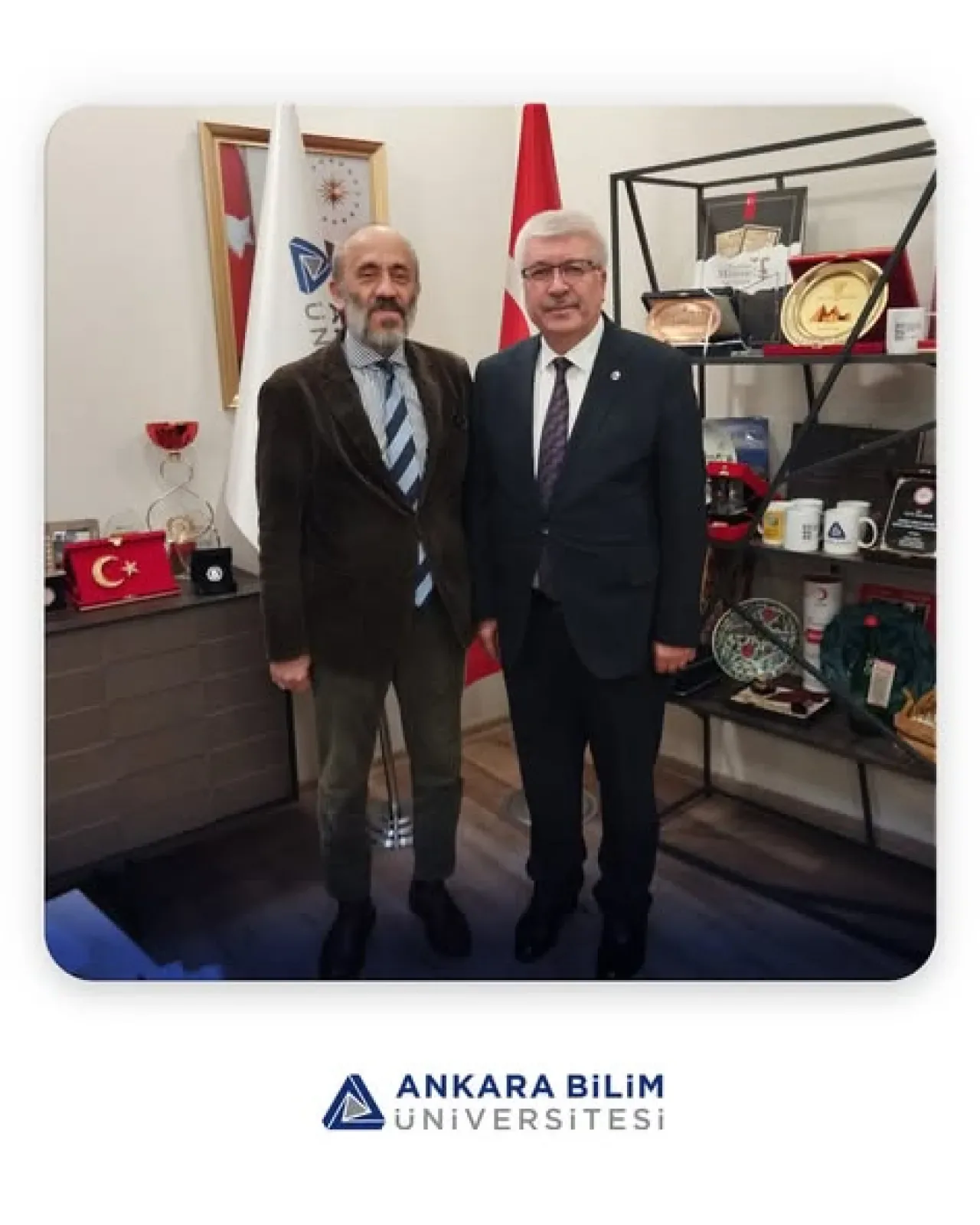 Sinop Üniversitesi Rektörü'nden Ankara Bilim Üniversitesi'ne Nezaket Ziyareti Sinop Üniversitesi Rektörü'nden Ankara Bilim Üniversitesi'ne Nezaket Ziyareti