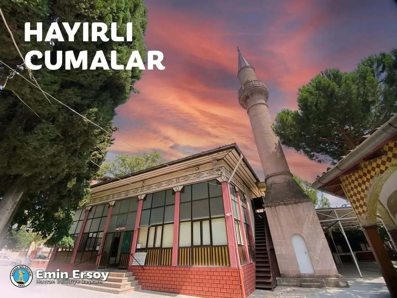 Havran Belediyesi'nden Hayırlı Cumalar Mesajı Havran Belediyesi'nden Hayırlı Cumalar Mesajı