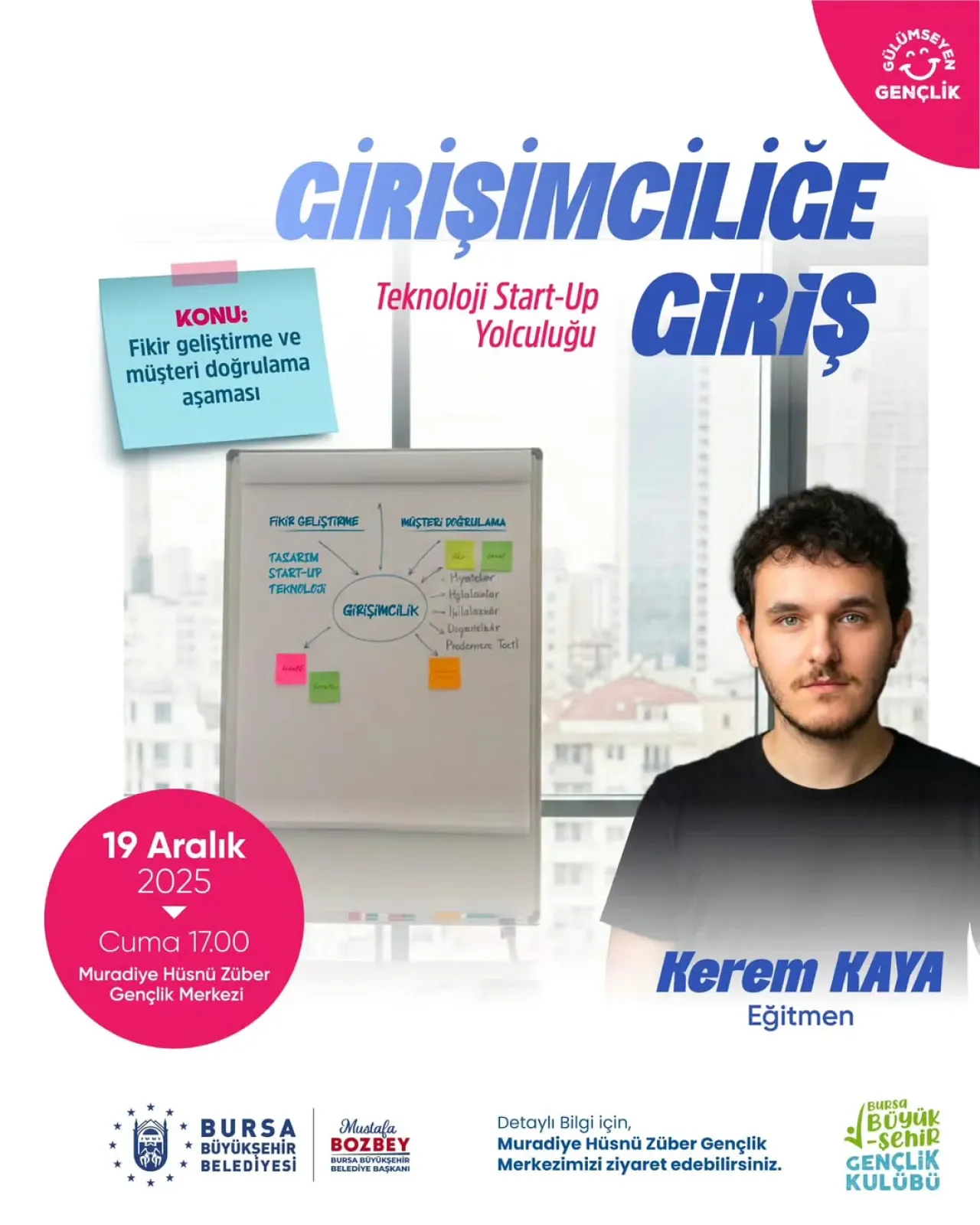 Bursa'da Genç Girişimciler için Start-Up Eğitimi Düzenleniyor Bursa'da Genç Girişimciler için Start-Up Eğitimi Düzenleniyor