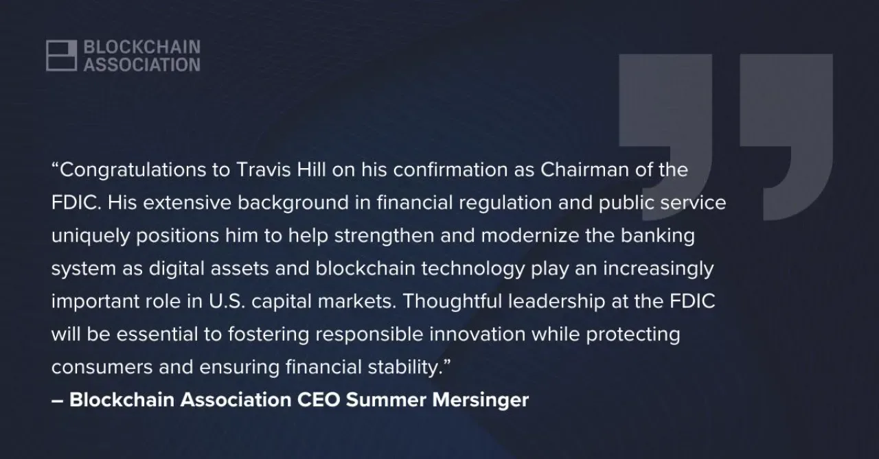 FDIC Başkan Yardımcısı Travis Hill'in Görev Onayı ve Finans Sektöründeki Etkileri FDIC Başkan Yardımcısı Travis Hill'in Görev Onayı ve Finans Sektöründeki Etkileri