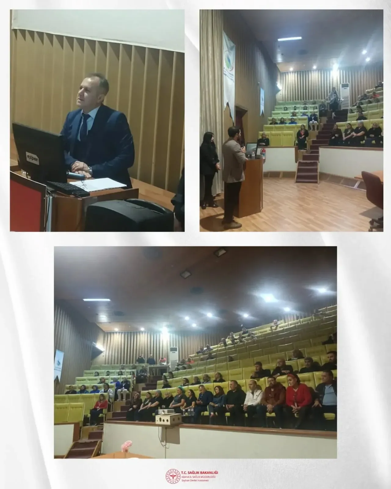 Adana Seyhan Devlet Hastanesi Personeline Teşekkür Toplantısı Adana Seyhan Devlet Hastanesi Personeline Teşekkür Toplantısı