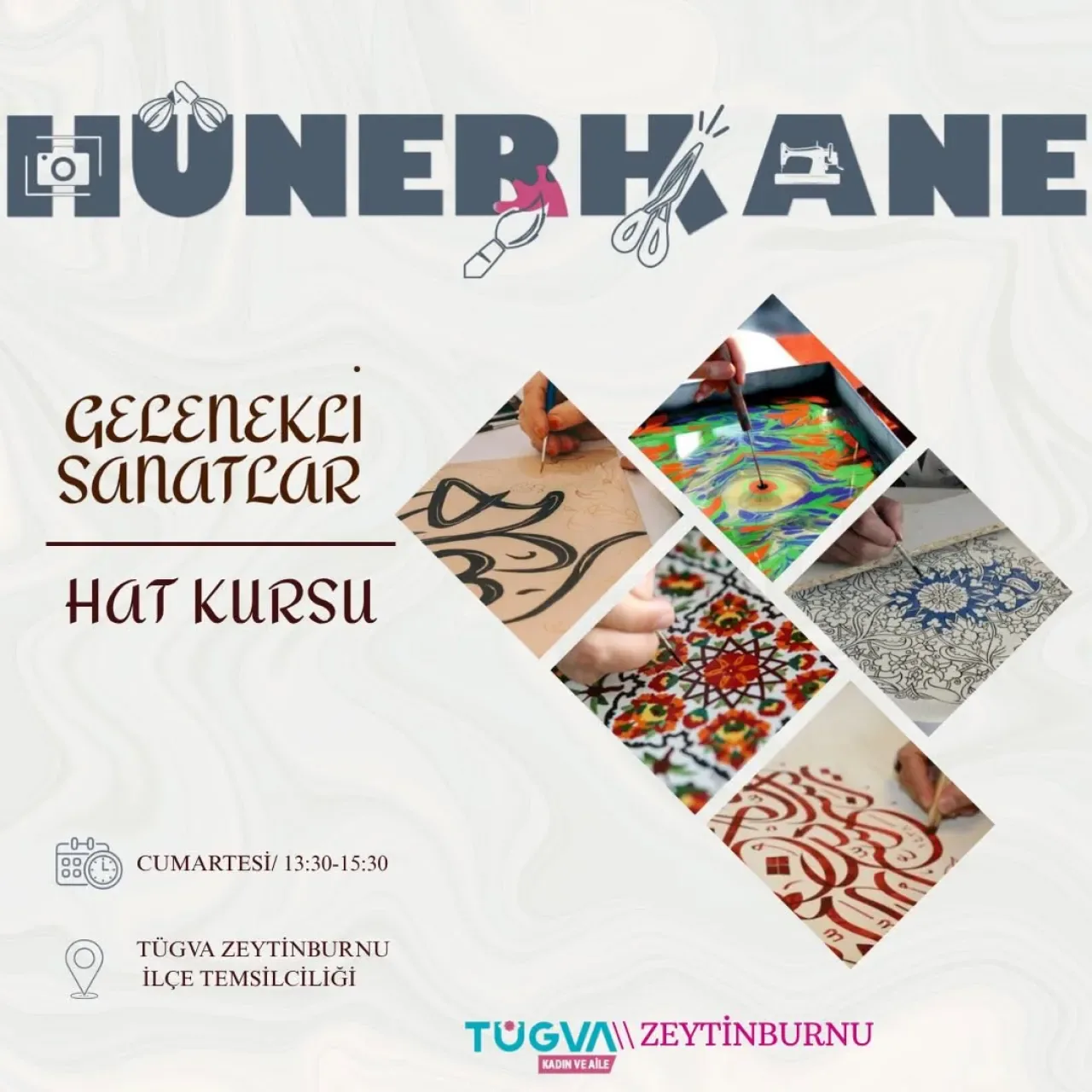 TÜGVA Zeytinburnu'ndan Hat Sanatı Kursu: "Her Harfte Sabır, Her Çizgide Huzur" TÜGVA Zeytinburnu'ndan Hat Sanatı Kursu: "Her Harfte Sabır, Her Çizgide Huzur"