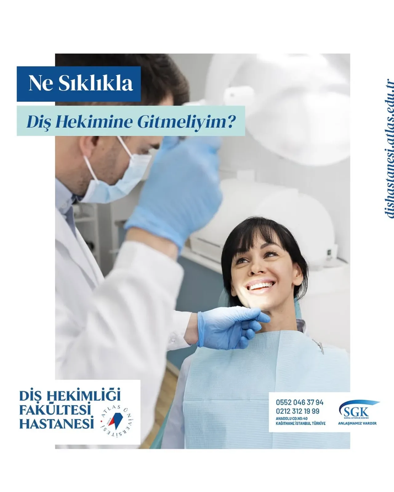 Atlas Üniversitesi'nden Ağız ve Diş Sağlığı Uyarısı: 6 Ayda Bir Kontrol Şart Atlas Üniversitesi'nden Ağız ve Diş Sağlığı Uyarısı: 6 Ayda Bir Kontrol Şart