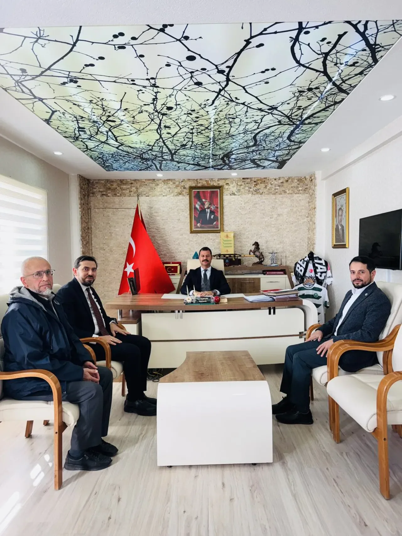 Akören Kaymakamlığı'na Din Görevlilerinden Ziyaret Akören Kaymakamlığı'na Din Görevlilerinden Ziyaret