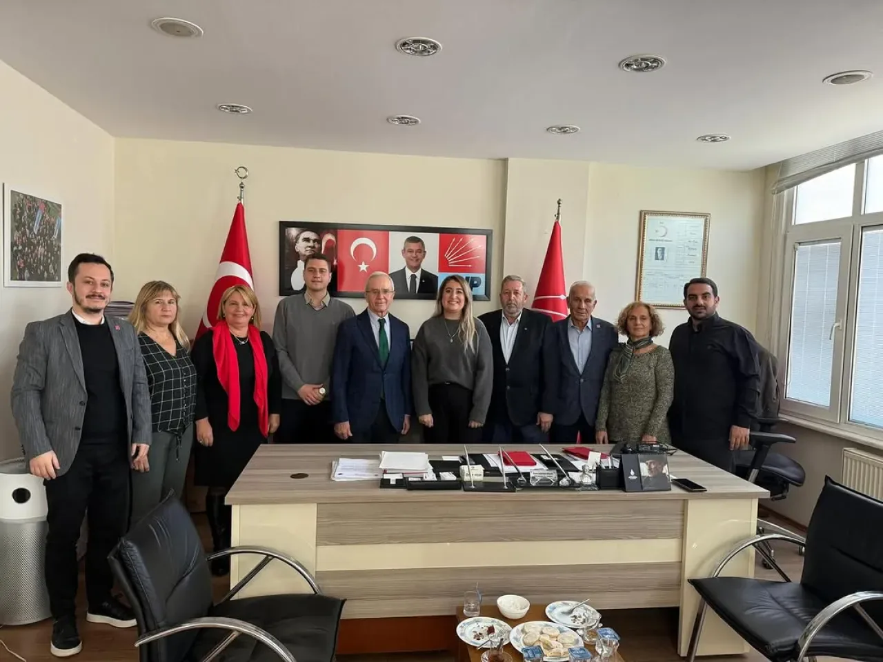 CHP Bakırköy İlçe Başkanlığı'na RUBASAM'dan Anlamlı Ziyaret CHP Bakırköy İlçe Başkanlığı'na RUBASAM'dan Anlamlı Ziyaret