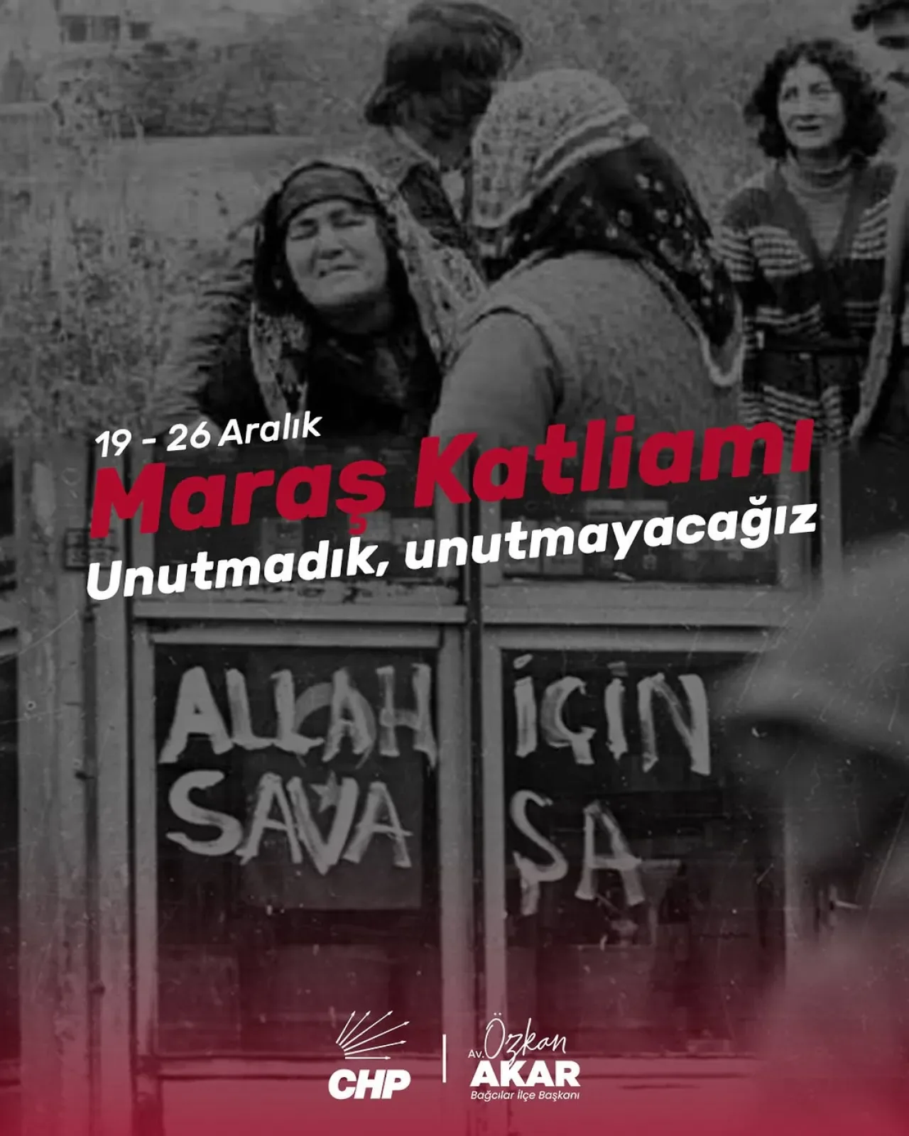 Maraş Katliamı'nın Acı Yıldönümü: Adalet ve Yüzleşme Çağrısı Maraş Katliamı'nın Acı Yıldönümü: Adalet ve Yüzleşme Çağrısı