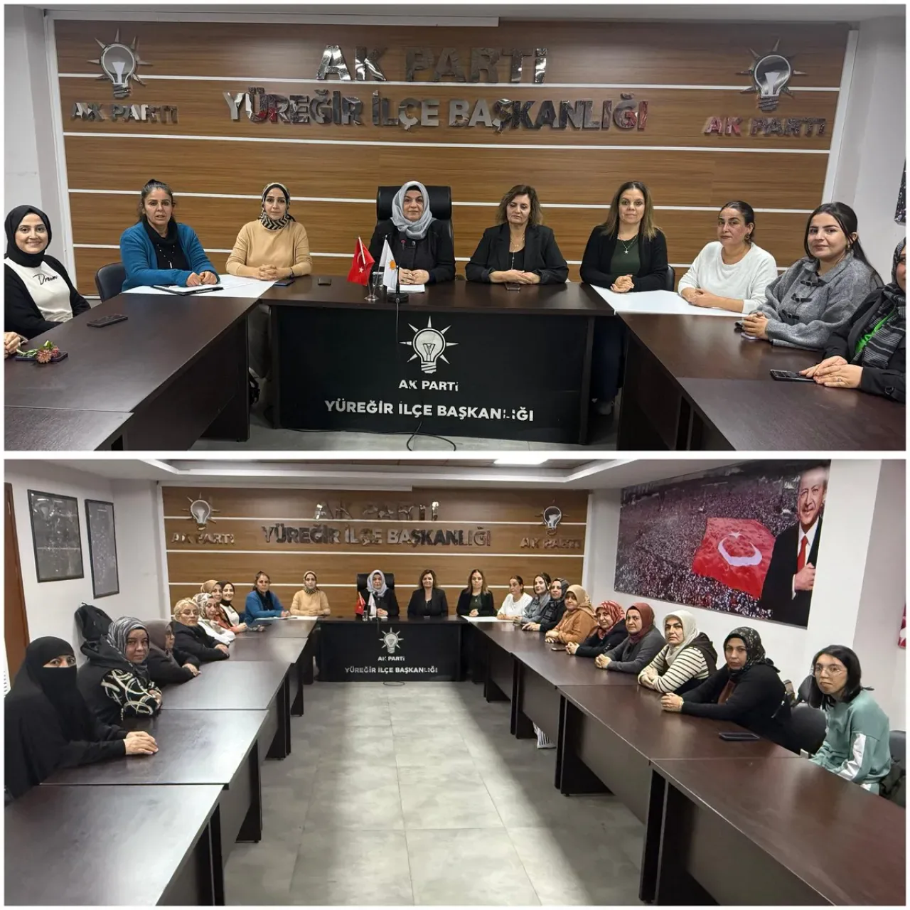 AK Parti Yüreğir Kadın Kolları Olağan Toplantısını Gerçekleştirdi AK Parti Yüreğir Kadın Kolları Olağan Toplantısını Gerçekleştirdi