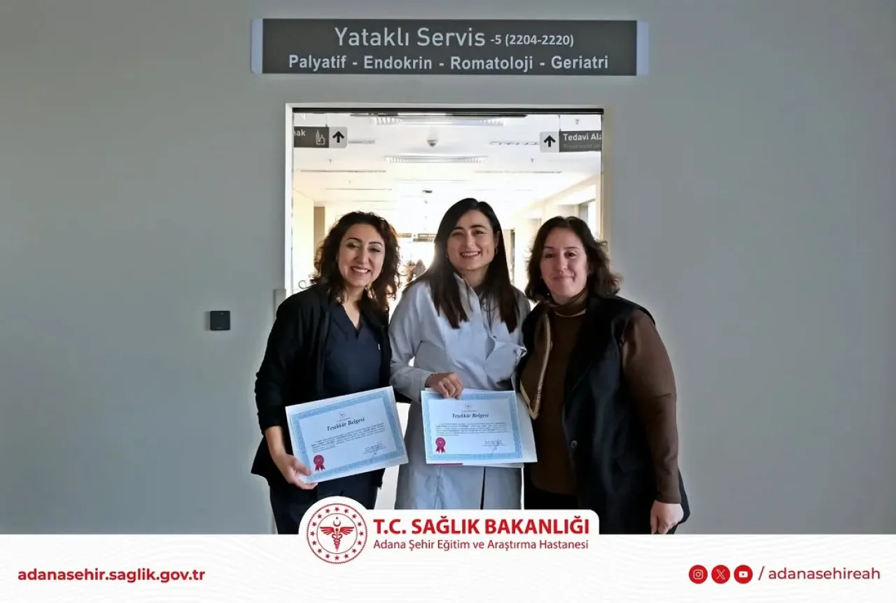 Adana'da Palyatif Bakım Eğitimi ile 170 Sağlık Çalışanına Uzmanlık Kazandırıldı Adana'da Palyatif Bakım Eğitimi ile 170 Sağlık Çalışanına Uzmanlık Kazandırıldı