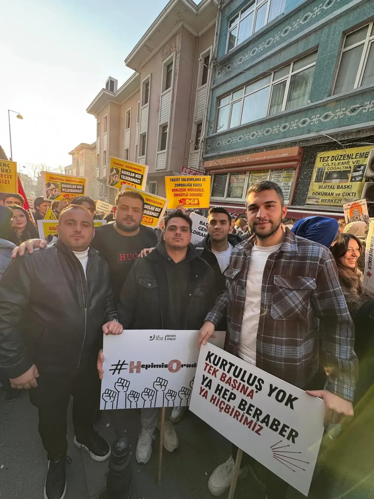 İstanbul Üniversitesi'nde Saraçhane Olayları İçin Adalet Talebi İstanbul Üniversitesi'nde Saraçhane Olayları İçin Adalet Talebi