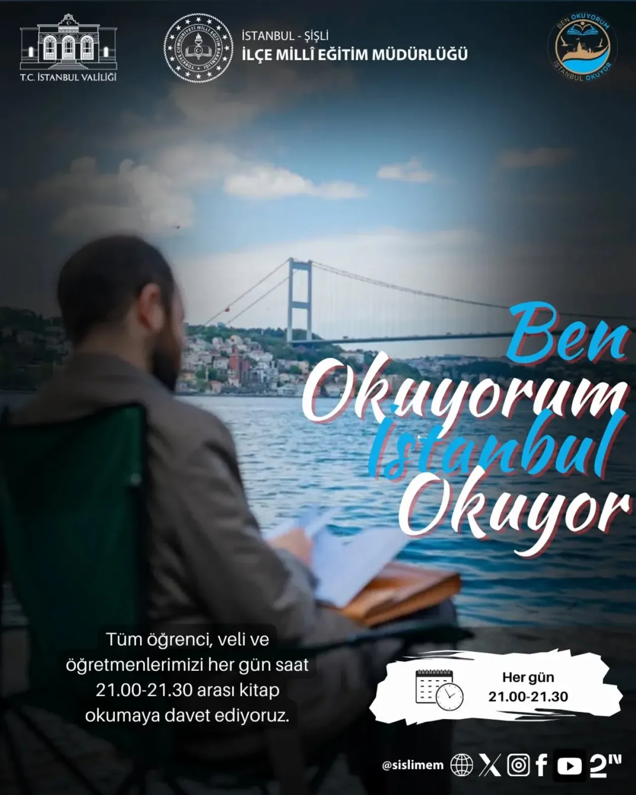 Şişli'de Her Akşam 21:00'de Kitap Okuma Saati Başlıyor Şişli'de Her Akşam 21:00'de Kitap Okuma Saati Başlıyor