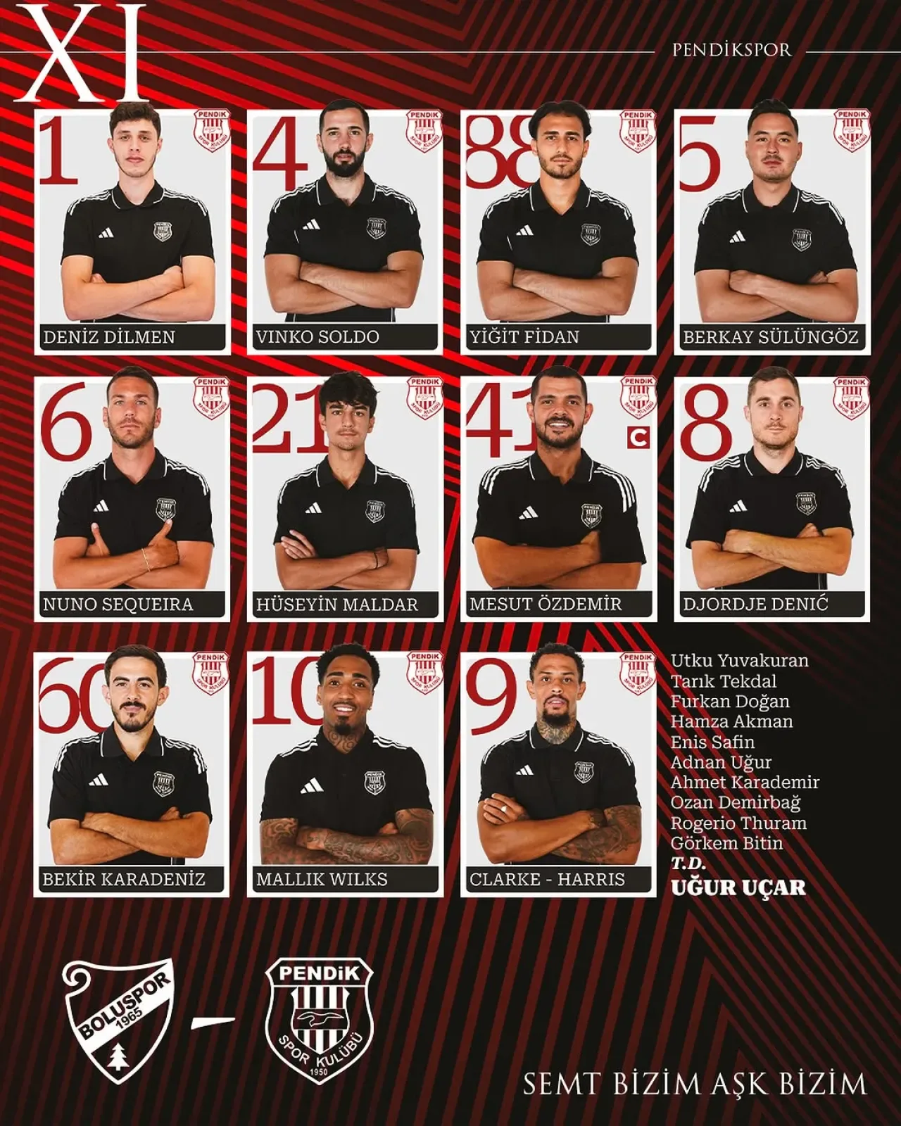 Pendikspor, Boluspor Maçına Hangi Kadroyla Çıkacak? Pendikspor, Boluspor Maçına Hangi Kadroyla Çıkacak?