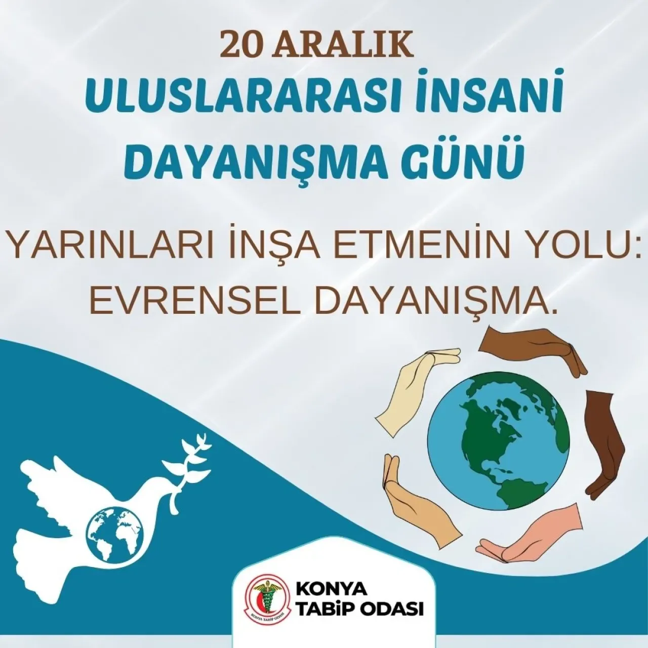 20 Aralık Uluslararası İnsani Dayanışma Günü Kutlandı 20 Aralık Uluslararası İnsani Dayanışma Günü Kutlandı