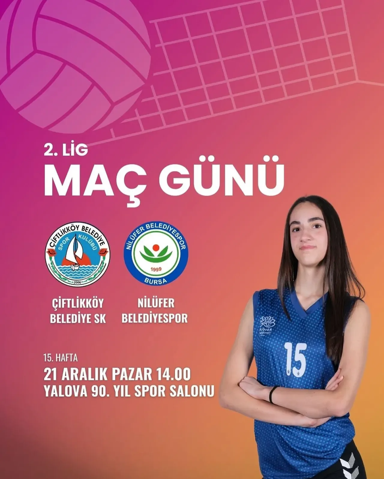 Bursa Nilüfer Belediyespor'un 2. Lig'deki Maç Günü Heyecanı Bursa Nilüfer Belediyespor'un 2. Lig'deki Maç Günü Heyecanı