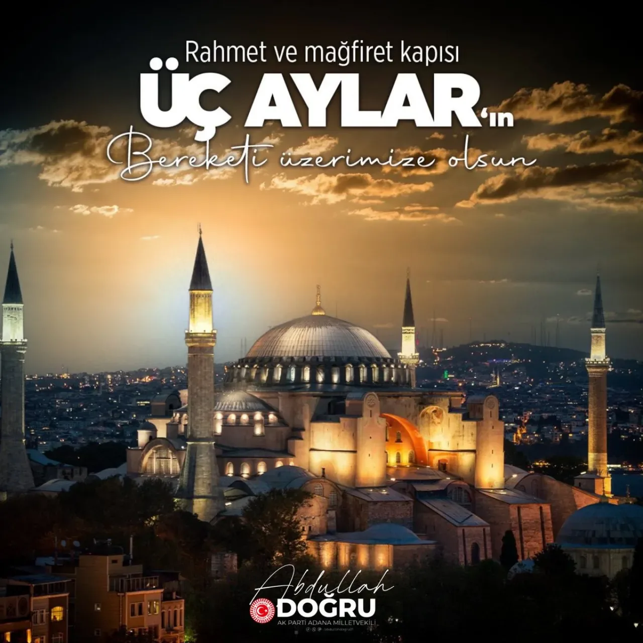 Mübarek Üç Aylar Başladı: İslam Alemine Esenlik ve Huzur Getirmesi Dilendi Mübarek Üç Aylar Başladı: İslam Alemine Esenlik ve Huzur Getirmesi Dilendi