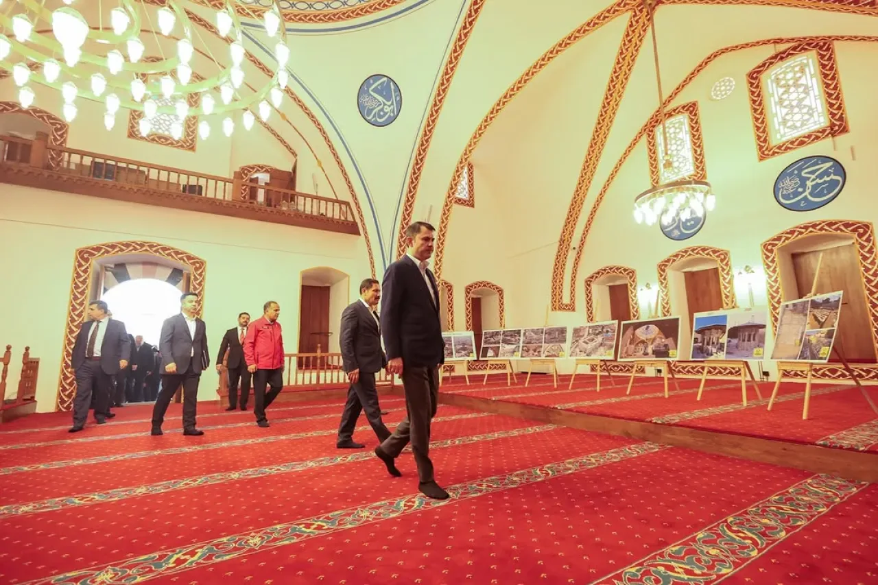 Murat Kurum, Hatay'daki Tarihi Eserlerdeki Restorasyon Çalışmalarını Yerinde İnceledi Murat Kurum, Hatay'daki Tarihi Eserlerdeki Restorasyon Çalışmalarını Yerinde İnceledi