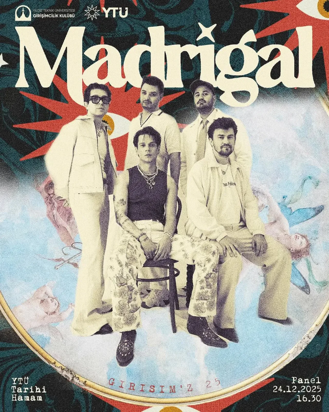 Madrigal, YTÜ Davutpaşa Tarihi Hamam'da Müzikseverlerle Buluşuyor Madrigal, YTÜ Davutpaşa Tarihi Hamam'da Müzikseverlerle Buluşuyor