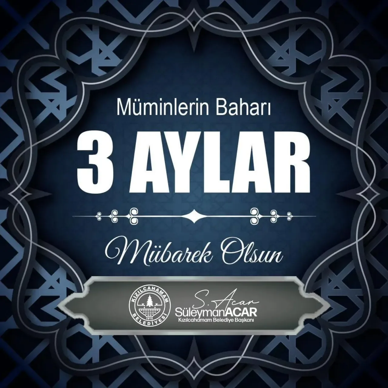 Kızılcahamam'da Üç Ayların Başlangıcı Coşkuyla Karşılandı Kızılcahamam'da Üç Ayların Başlangıcı Coşkuyla Karşılandı