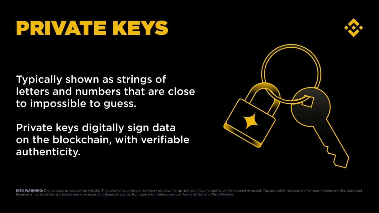 Binance, Blok Zincirinde Güvenli İşlemlerin Anahtarı: Private Keys Nedir? Binance, Blok Zincirinde Güvenli İşlemlerin Anahtarı: Private Keys Nedir?