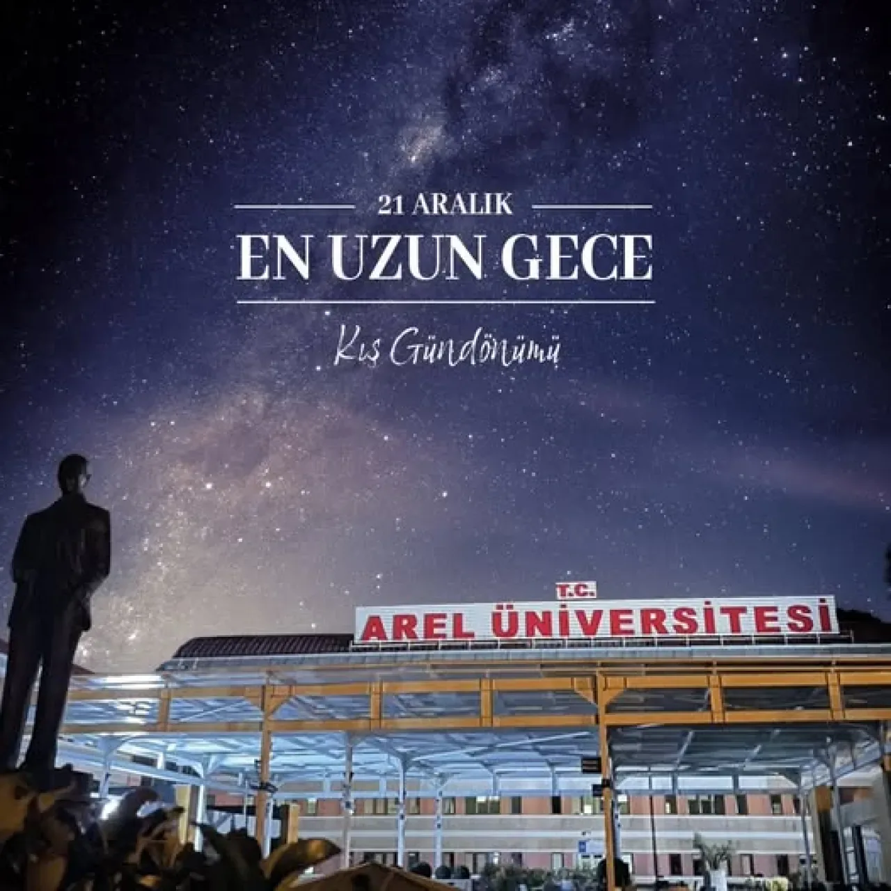 İstanbul Arel Üniversitesi'nde Kış Gündönümü "En Uzun Gece" Etkinliği Düzenlendi İstanbul Arel Üniversitesi'nde Kış Gündönümü "En Uzun Gece" Etkinliği Düzenlendi
