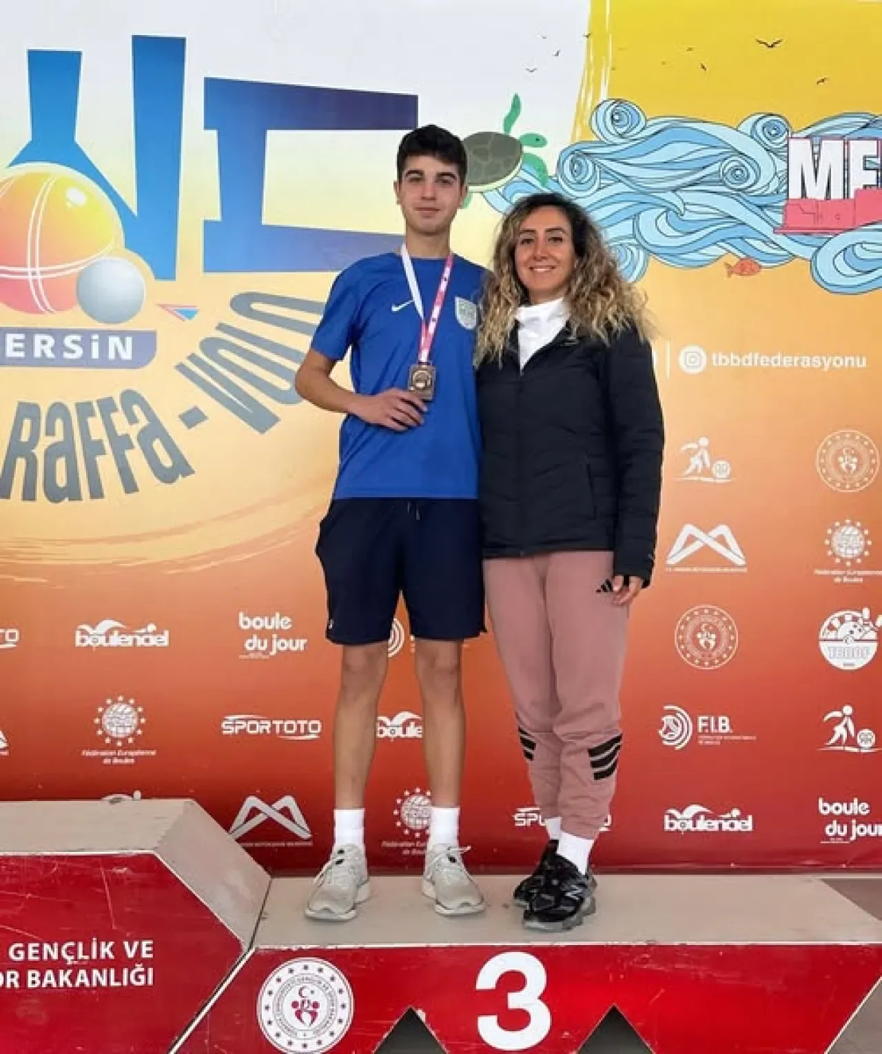 Adana'lı Genç Sporcu Mahmut Tuna Öztürk, Bocce'de Türkiye Üçüncüsü Oldu Adana'lı Genç Sporcu Mahmut Tuna Öztürk, Bocce'de Türkiye Üçüncüsü Oldu