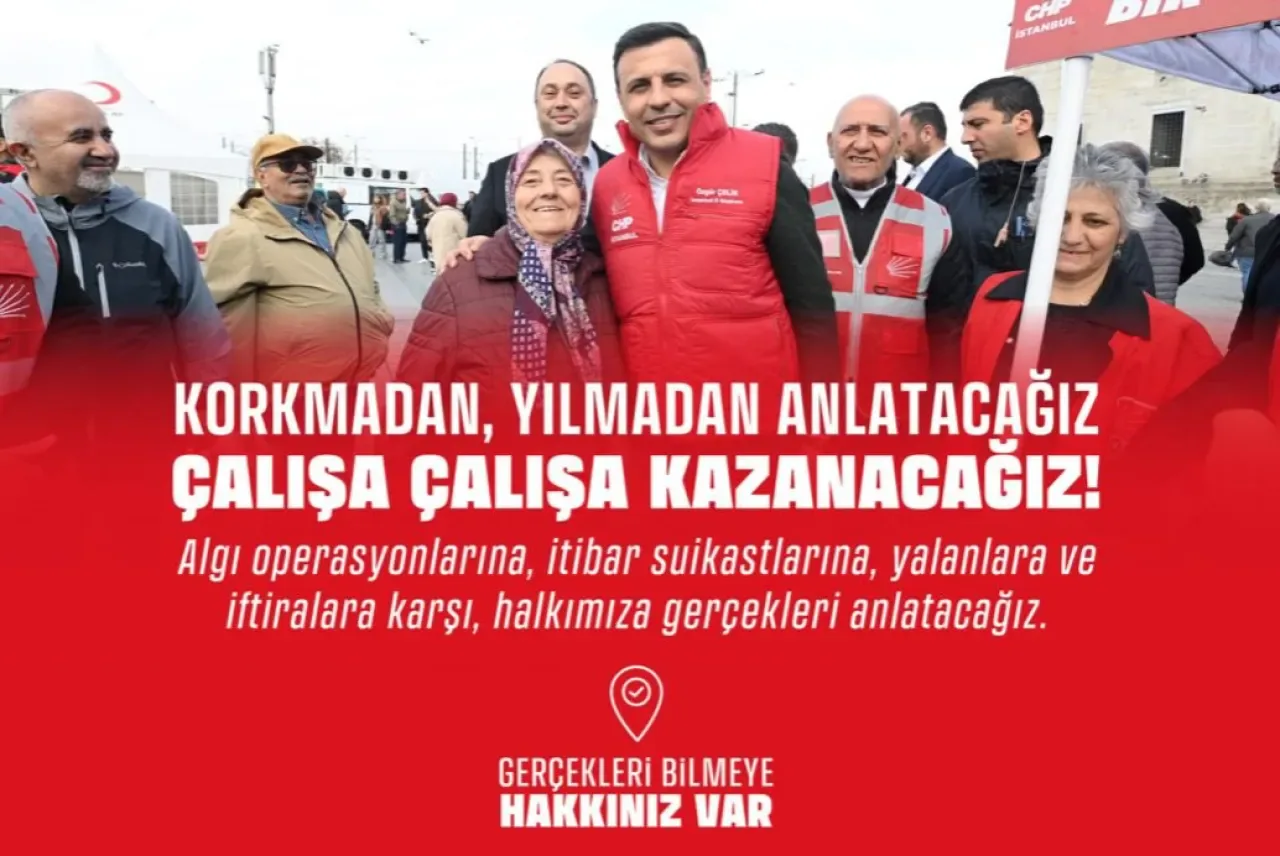 CHP Sultangazi İlçe Başkanlığı, Halka Gerçekleri Anlatma Sözü Verdi CHP Sultangazi İlçe Başkanlığı, Halka Gerçekleri Anlatma Sözü Verdi
