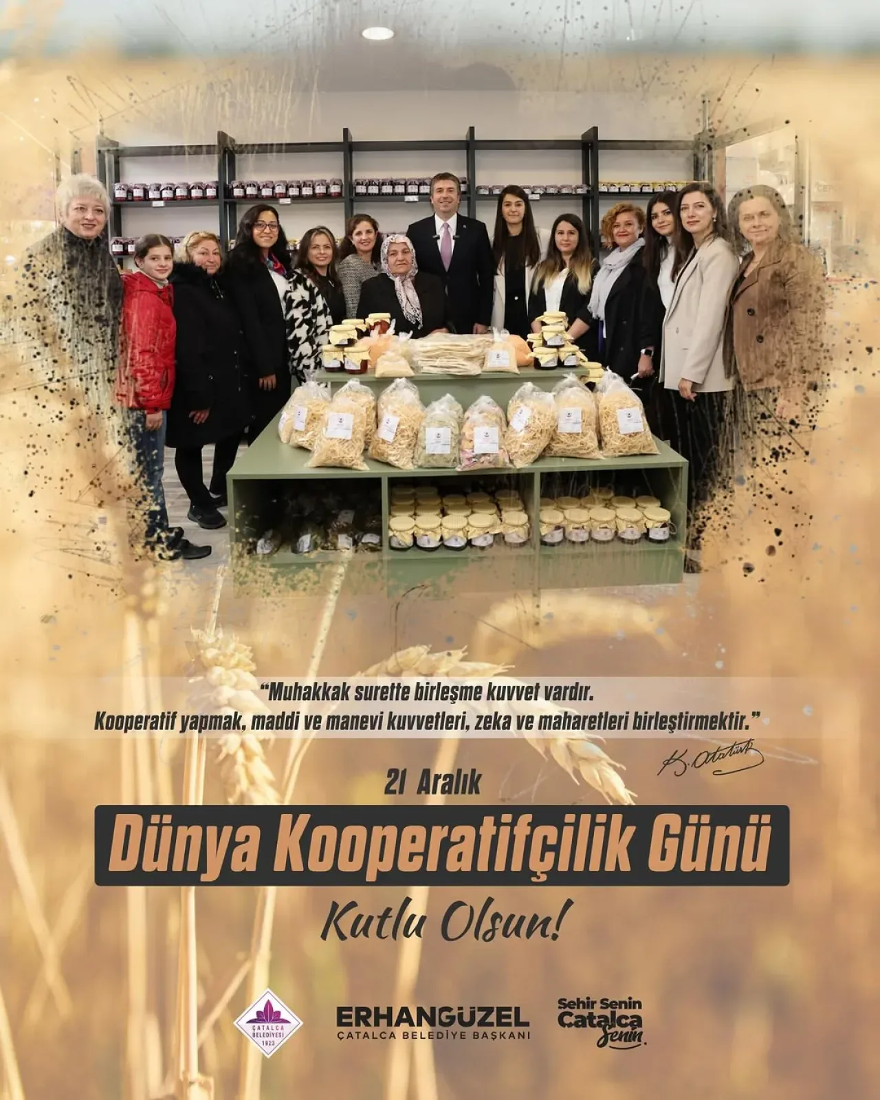 Çatalca Belediyesi'nden Dünya Kooperatifçilik Günü Mesajı: Emeğin ve Dayanışmanın Gücü Vurgulandı Çatalca Belediyesi'nden Dünya Kooperatifçilik Günü Mesajı: Emeğin ve Dayanışmanın Gücü Vurgulandı