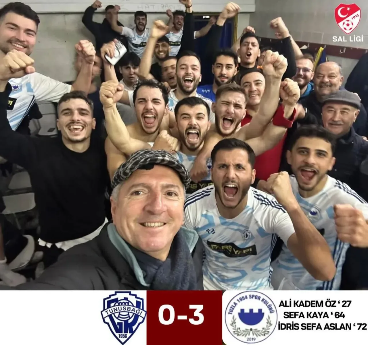 İstanbul Tuzla Spor, Deplasmanda Tunusbağı'nı 3-0 Mağlup Etti İstanbul Tuzla Spor, Deplasmanda Tunusbağı'nı 3-0 Mağlup Etti