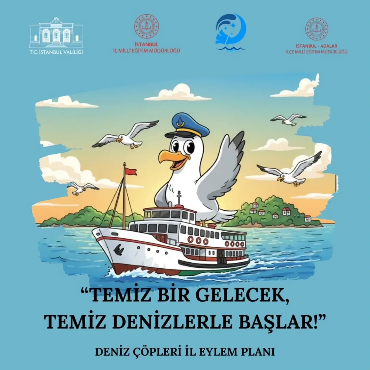 Adalar'da Öğrencilerden Çevre Temizliği: Denizler İçin El Ele Adalar'da Öğrencilerden Çevre Temizliği: Denizler İçin El Ele