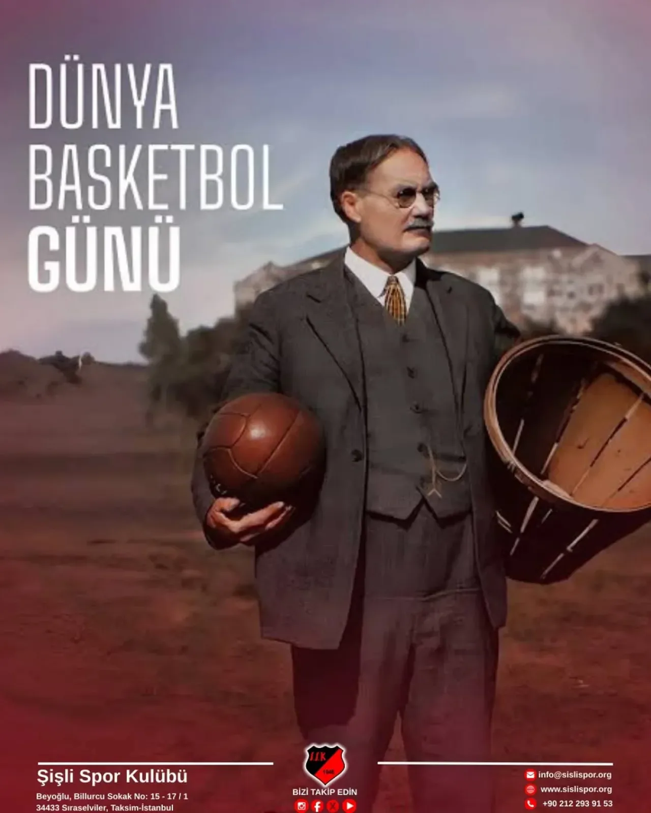 Basketbolun Doğum Günü: James Naismith'in 1891'deki İlham Verici İcadı Basketbolun Doğum Günü: James Naismith'in 1891'deki İlham Verici İcadı