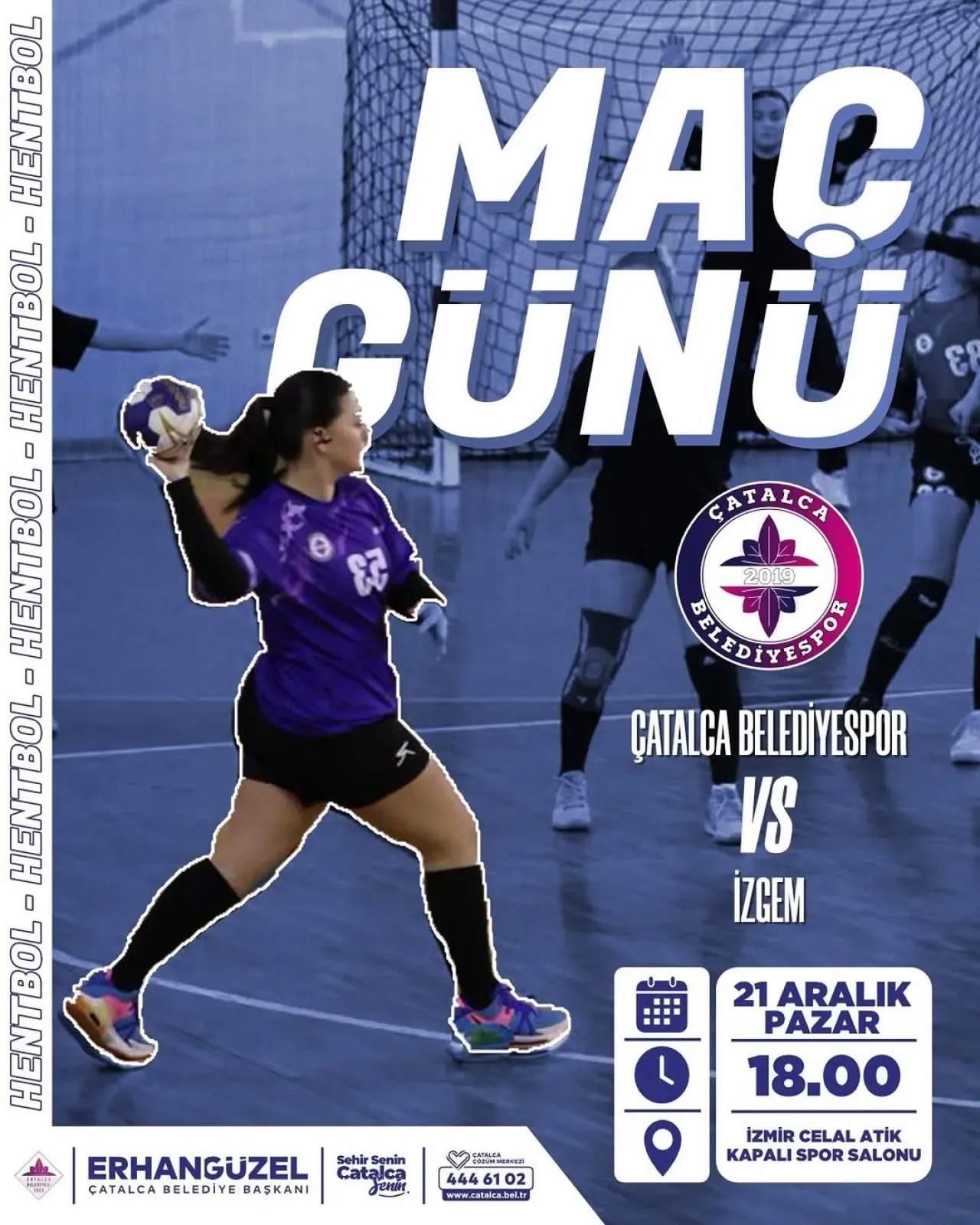 Çatalca Belediyespor Kadın Hentbol Takımı, İZGEM Karşılaşmasına Hazırlanıyor Çatalca Belediyespor Kadın Hentbol Takımı, İZGEM Karşılaşmasına Hazırlanıyor