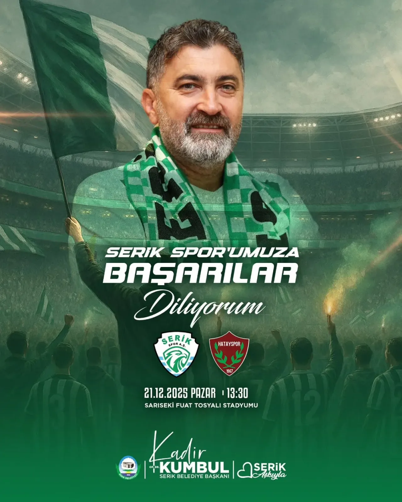 Serik Belediyesi, Serik Spor'a Başarı Diledi Serik Belediyesi, Serik Spor'a Başarı Diledi