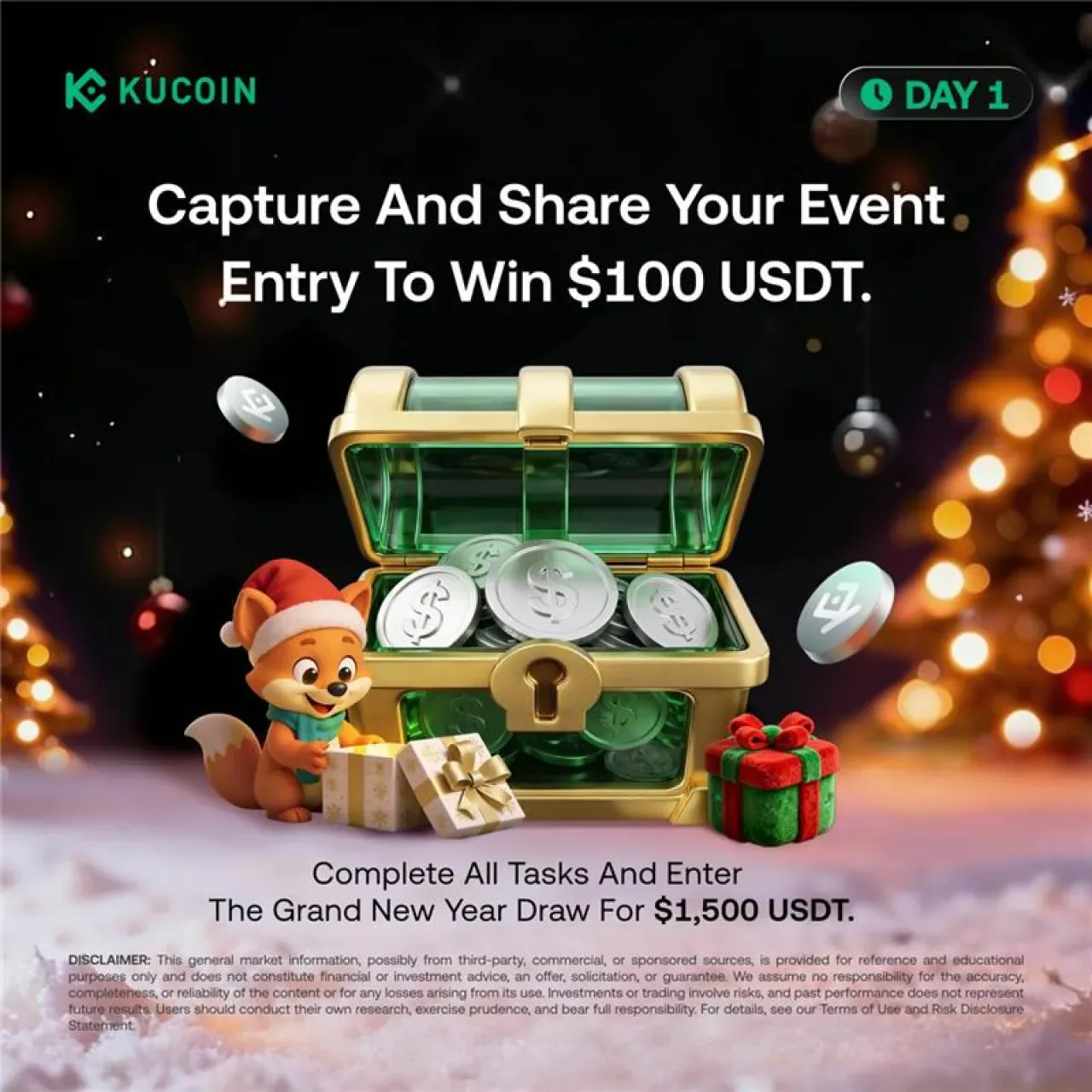 KuCoin'dan 100.000 USDT'lik Noel Çekilişi Başladı KuCoin'dan 100.000 USDT'lik Noel Çekilişi Başladı