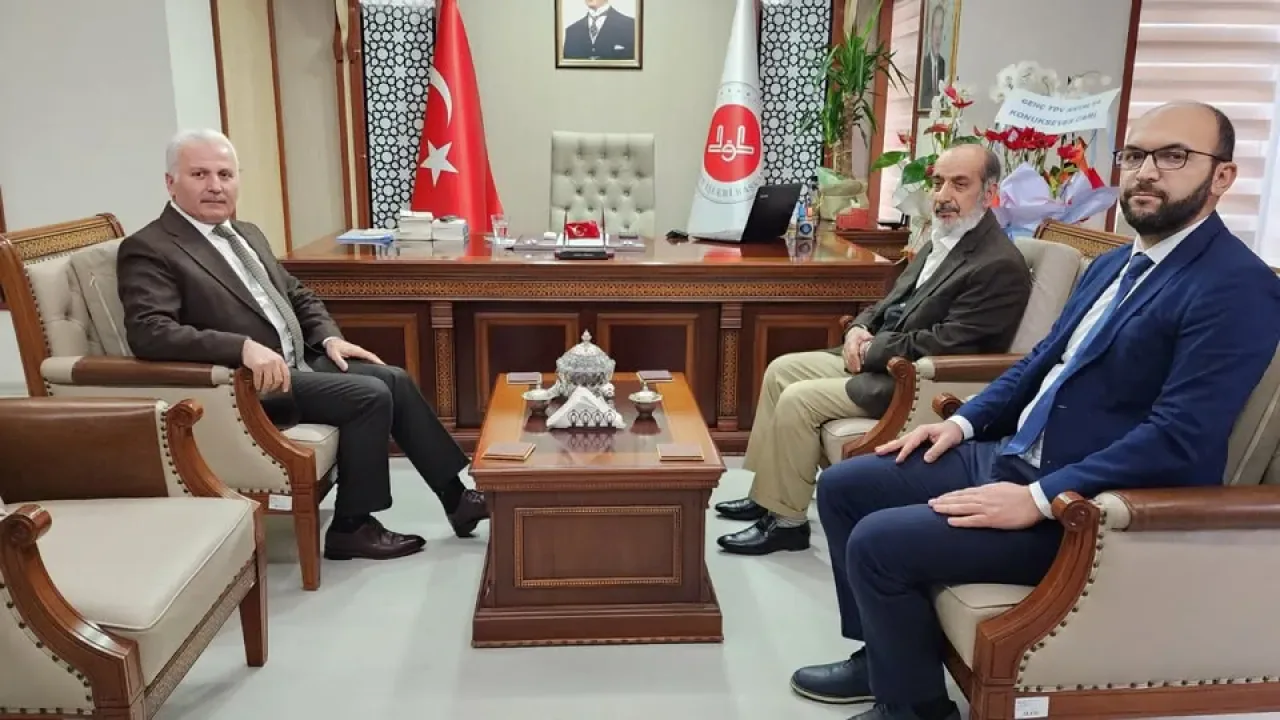 Antalya İl Müftüsü Aydın Yığman'a Hayırlı Ziyaret Antalya İl Müftüsü Aydın Yığman'a Hayırlı Ziyaret