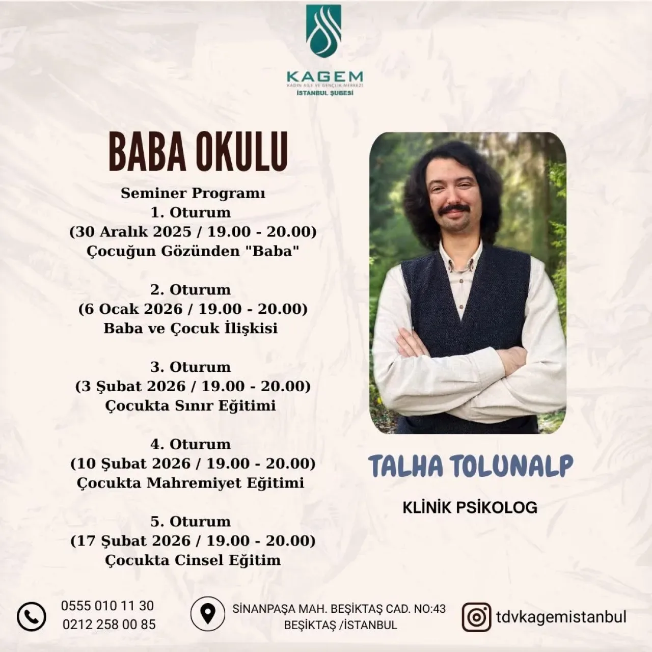 Baba Okulu: Ailede Baba Rolünün Önemi ve Eğitim Programı Baba Okulu: Ailede Baba Rolünün Önemi ve Eğitim Programı