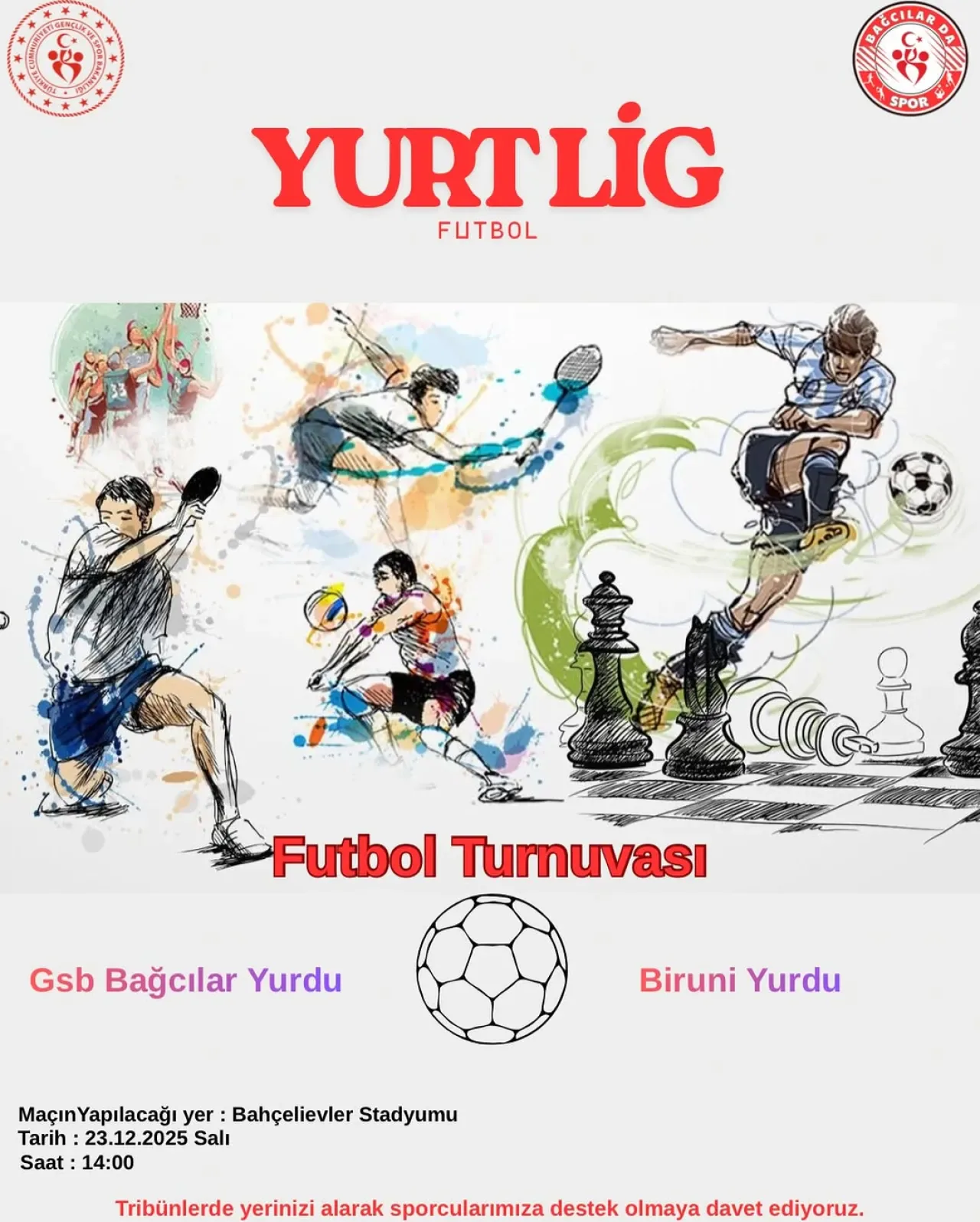 Bağcılar'da Genç Sporcular Dostluk Maçında Buluşuyor Bağcılar'da Genç Sporcular Dostluk Maçında Buluşuyor