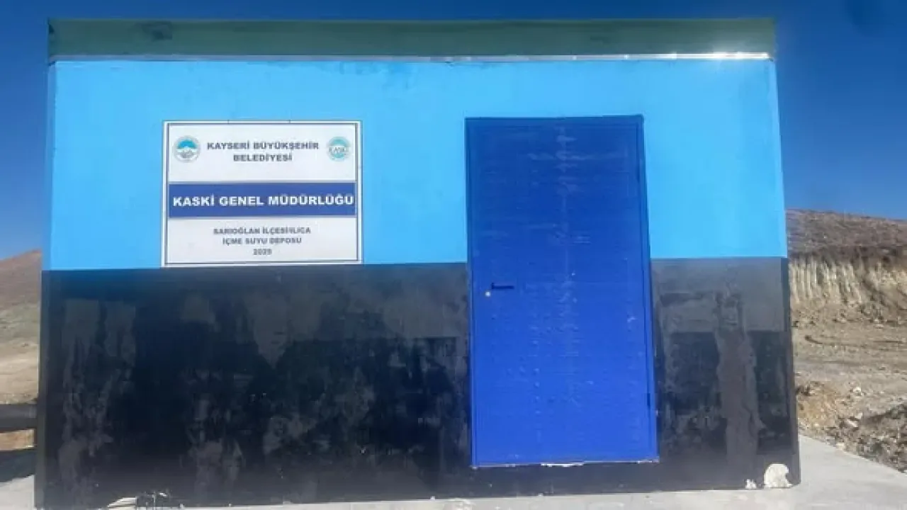 Kayseri'nin Ilıca Mahallesi'ne Yeni Su Deposu Hizmete Girdi Kayseri'nin Ilıca Mahallesi'ne Yeni Su Deposu Hizmete Girdi