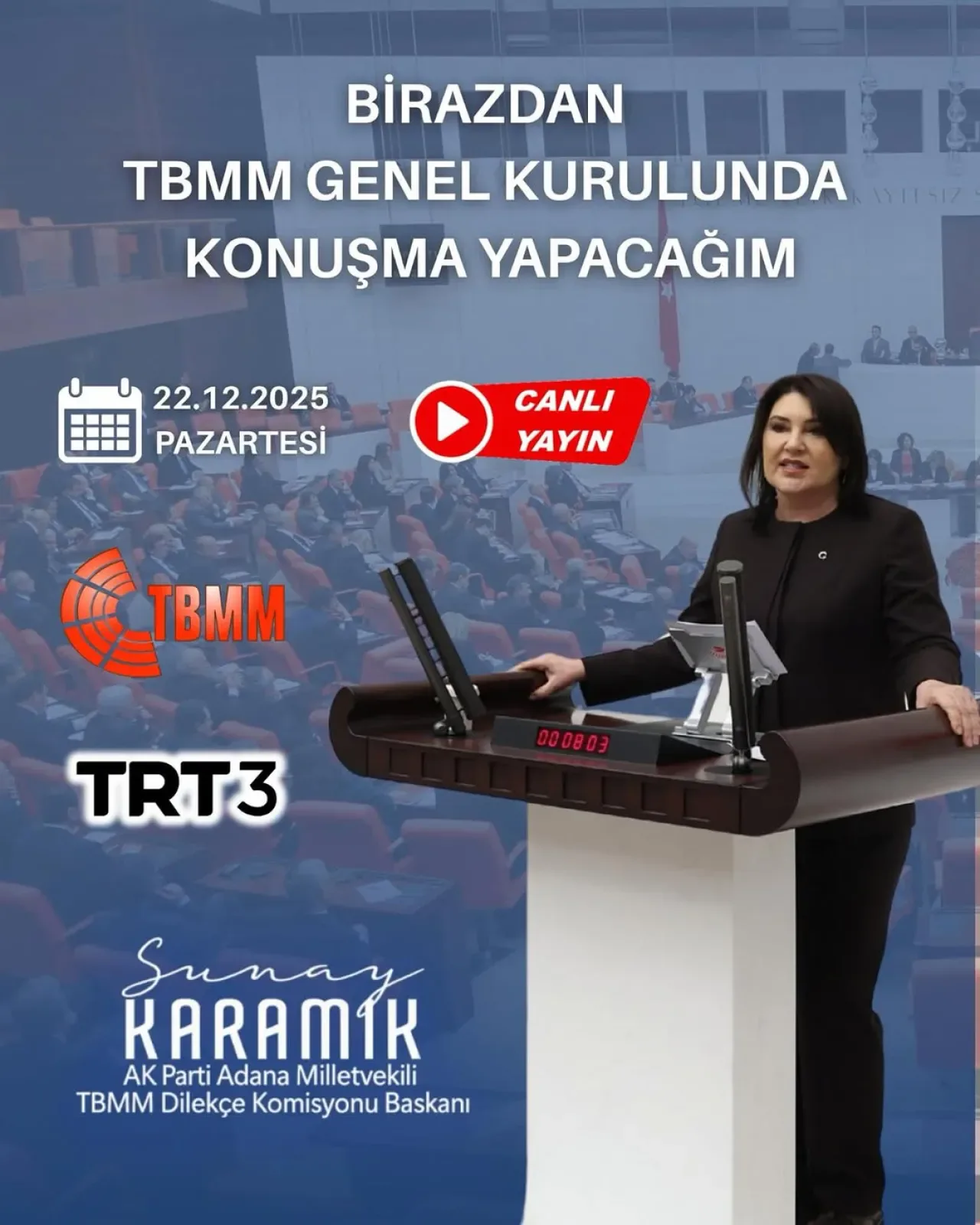 Sunay Karamık, TBMM'de Libya Tezkeresi Süre Uzatımını Konuşacak Sunay Karamık, TBMM'de Libya Tezkeresi Süre Uzatımını Konuşacak