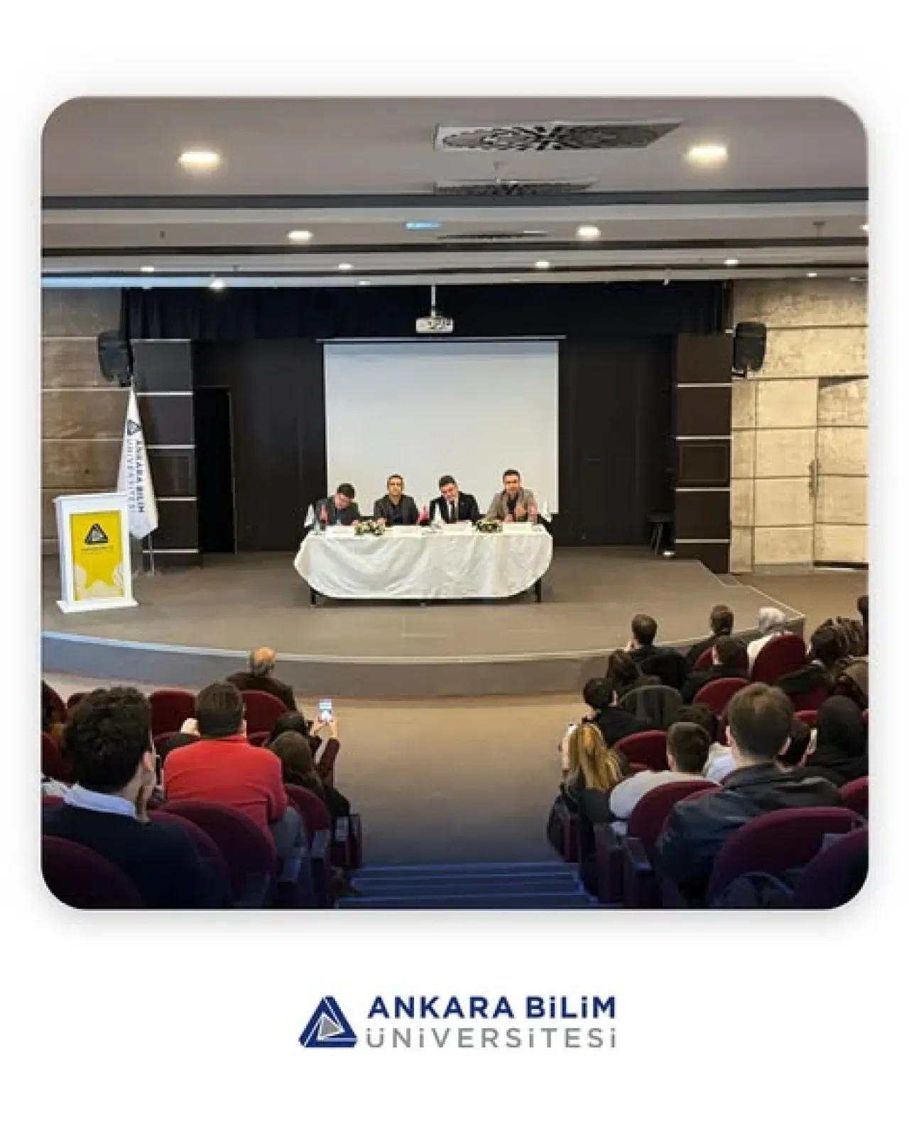 Ankara'da Hukuk Kariyeri ve İddia Makamı Deneyimleri Öğrencilerle Paylaşıldı Ankara'da Hukuk Kariyeri ve İddia Makamı Deneyimleri Öğrencilerle Paylaşıldı