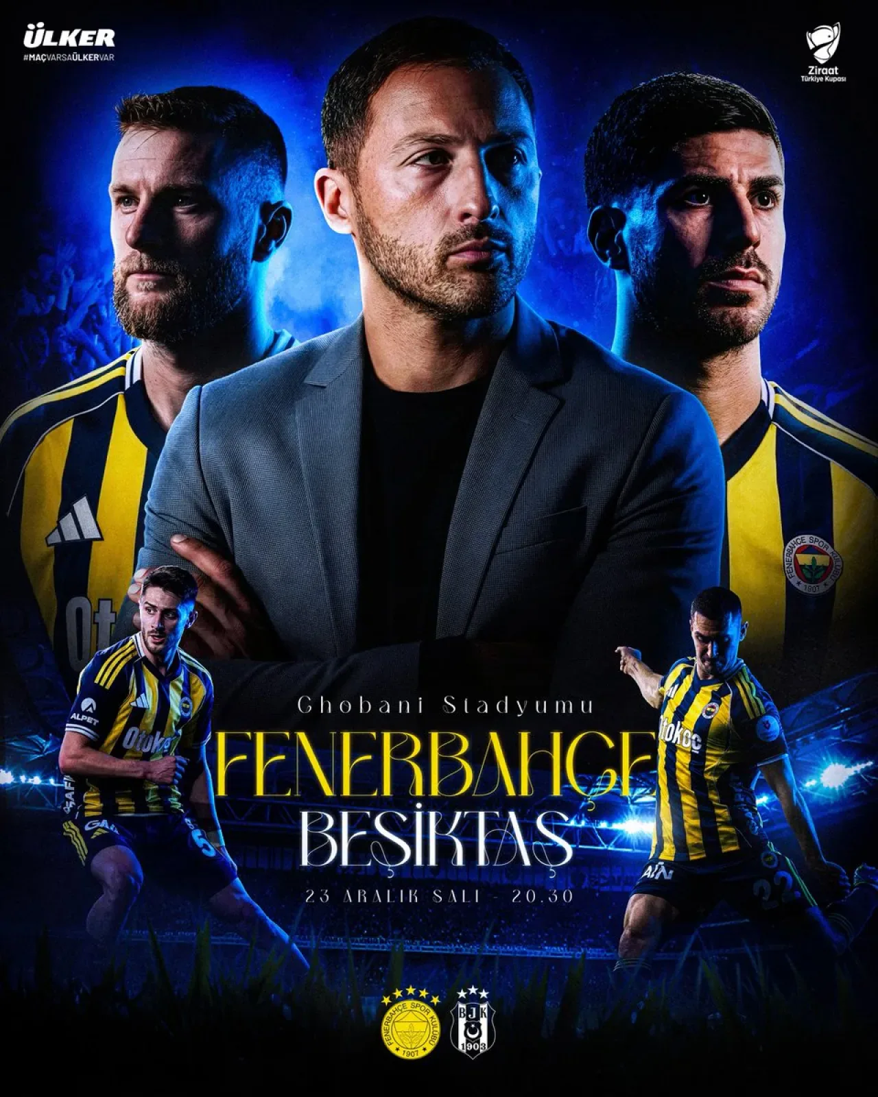 Fenerbahçe ve Beşiktaş, Ziraat Türkiye Kupası'nda Karşı Karşıya Fenerbahçe ve Beşiktaş, Ziraat Türkiye Kupası'nda Karşı Karşıya