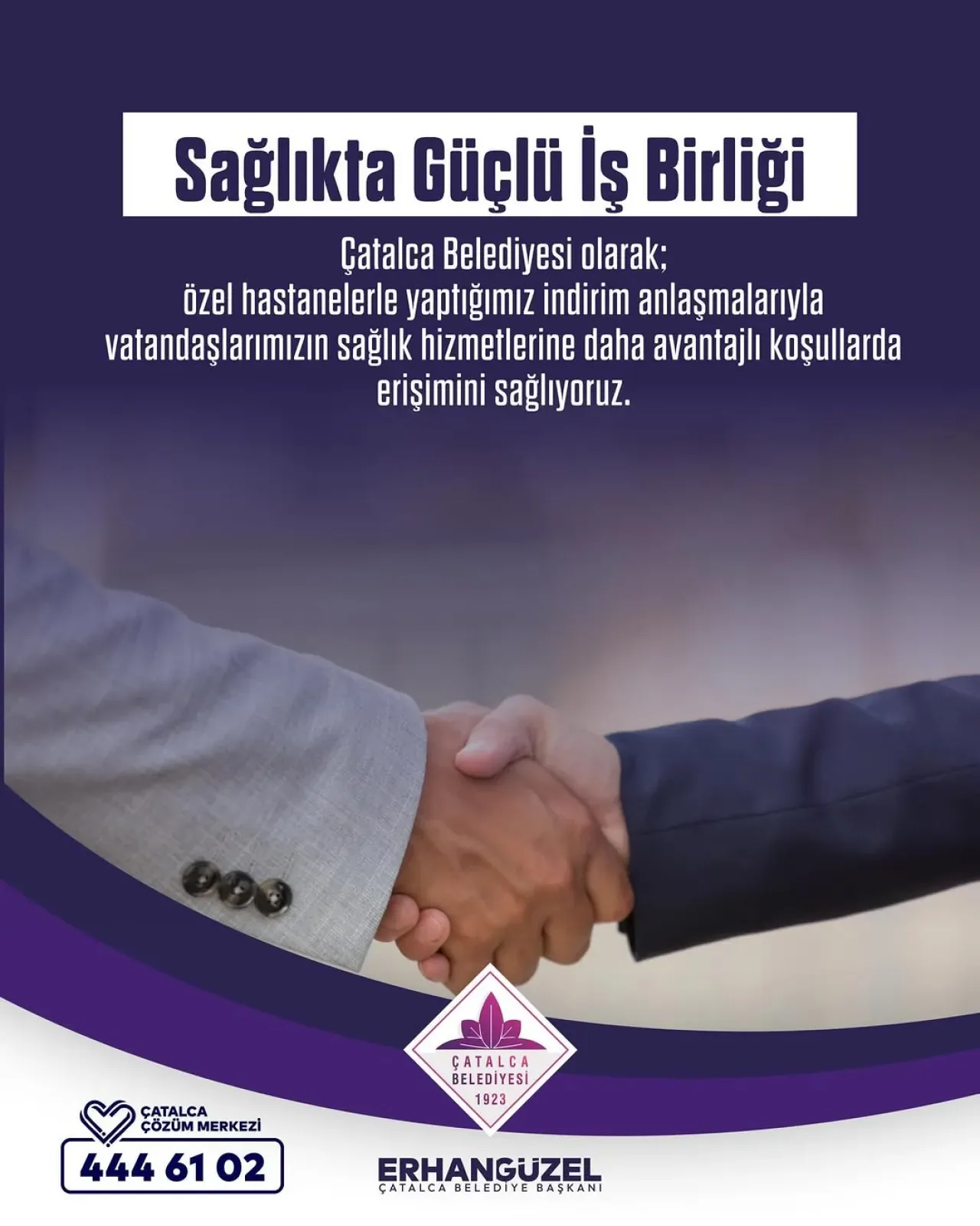 Çatalca Belediyesi Özel Hastanelerle İndirim Anlaşması İmzaladı Çatalca Belediyesi Özel Hastanelerle İndirim Anlaşması İmzaladı