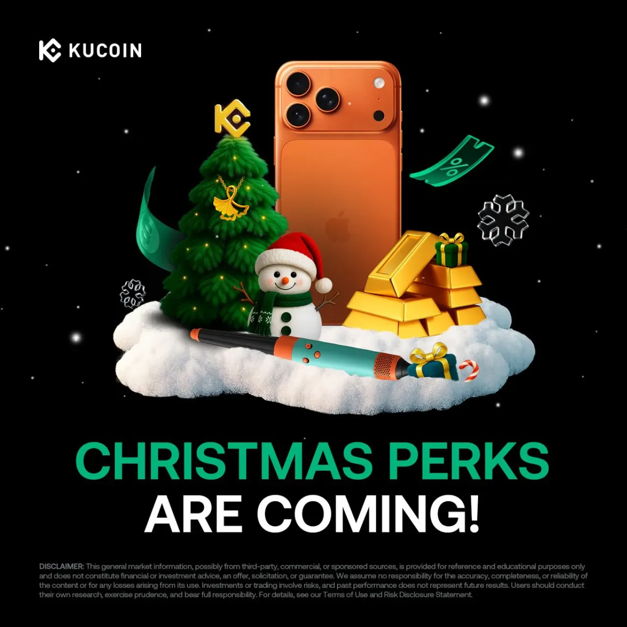 KuCoin'dan 300.000 USDT Değerinde Noel Ödülü ve Büyük Çekiliş KuCoin'dan 300.000 USDT Değerinde Noel Ödülü ve Büyük Çekiliş