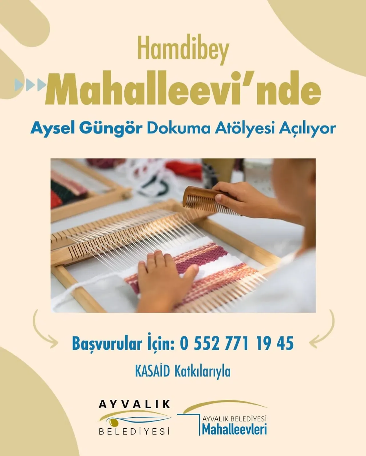 Ayvalık'ta Kadınlar İçin Geleneksel Dokuma Atölyesi Açılıyor Ayvalık'ta Kadınlar İçin Geleneksel Dokuma Atölyesi Açılıyor