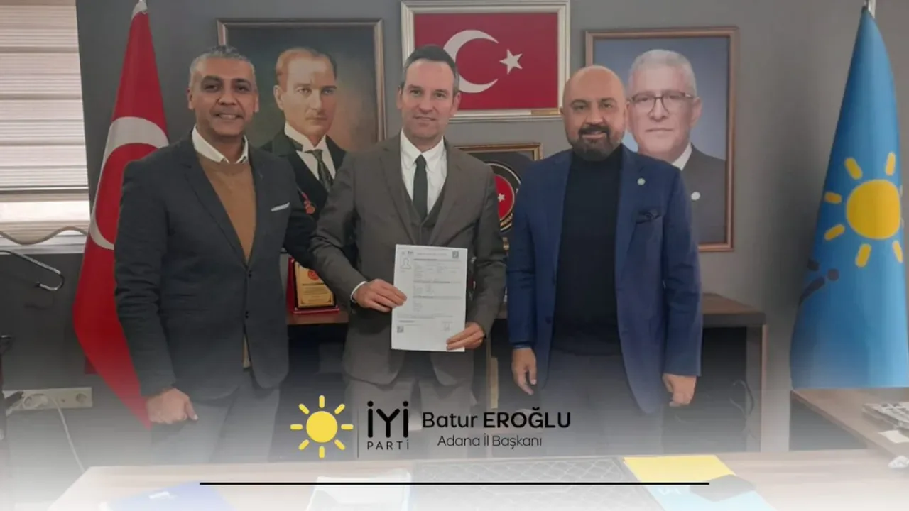 İYİ Parti Adana'ya Yeni Üye: Avukat Zafer Erman Altıparmak İYİ Parti Adana'ya Yeni Üye: Avukat Zafer Erman Altıparmak