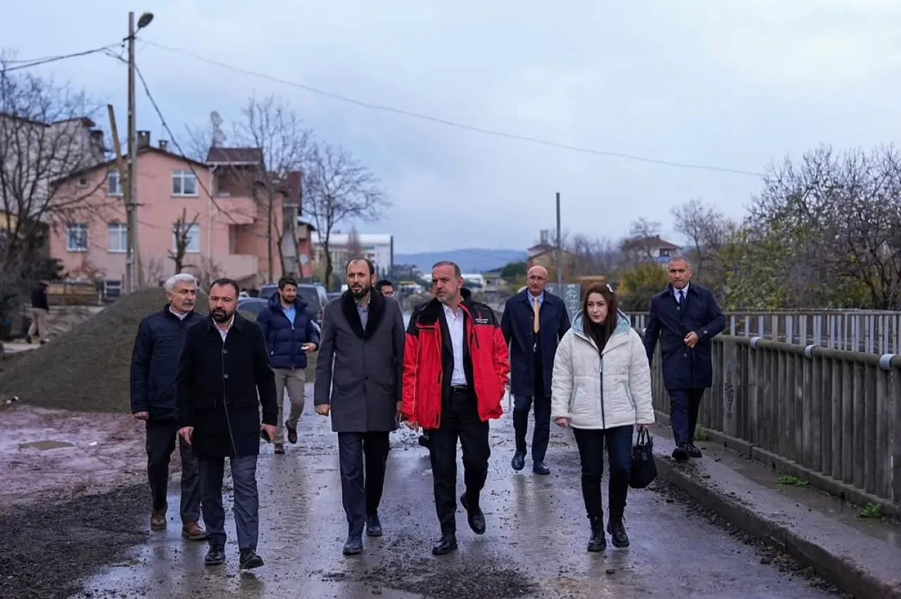 Sancaktepe'de Altyapı ve Yol Çalışmaları Yerinde İncelendi Sancaktepe'de Altyapı ve Yol Çalışmaları Yerinde İncelendi