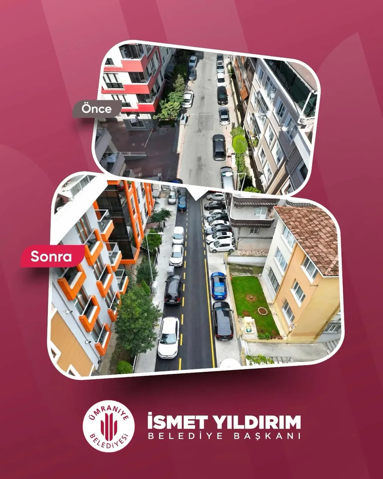 Ümraniye'de Bahçevanlar Sokak Asfalt Çalışmaları Tamamlandı Ümraniye'de Bahçevanlar Sokak Asfalt Çalışmaları Tamamlandı