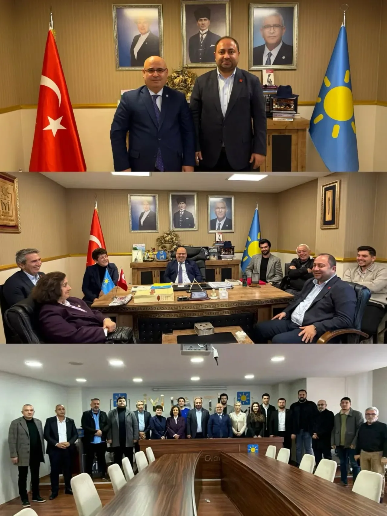 İYİ Parti ve CHP Avcılar İlçe Yönetimleri Arasında Nezaket Ziyareti İYİ Parti ve CHP Avcılar İlçe Yönetimleri Arasında Nezaket Ziyareti