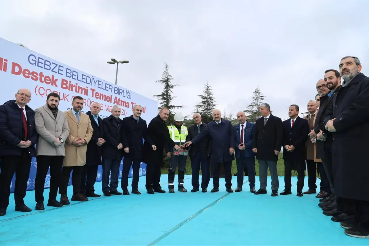 Gebze'de Çocuk Görüşme Merkezi'nin Temeli Atıldı Gebze'de Çocuk Görüşme Merkezi'nin Temeli Atıldı