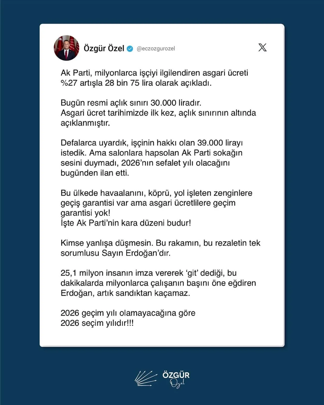 Asgari Ücret Açlık Sınırının Altında Belirlendi: İşçiler 2026'ya Sefaletle Giriyor Asgari Ücret Açlık Sınırının Altında Belirlendi: İşçiler 2026'ya Sefaletle Giriyor