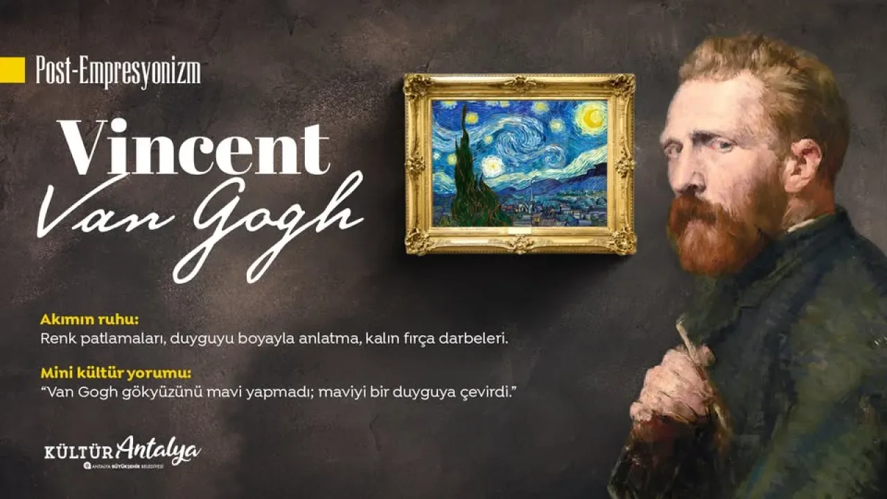 Van Gogh'un Fırçası: Gökyüzünü Duyguya Dönüştüren Post Empresyonist Deha Van Gogh'un Fırçası: Gökyüzünü Duyguya Dönüştüren Post Empresyonist Deha